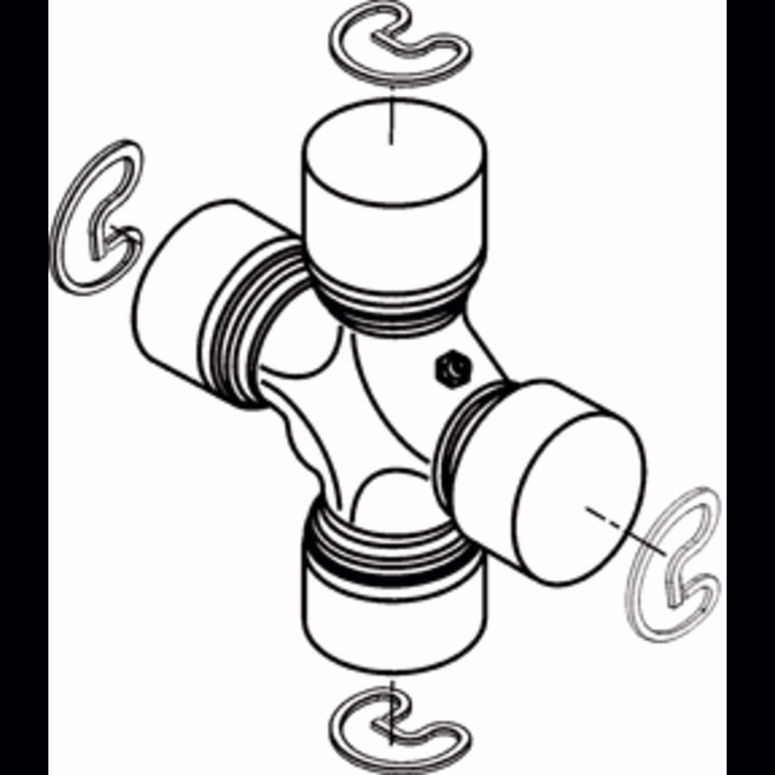 Dana SPL100-1X Universal Joint - Image 4
