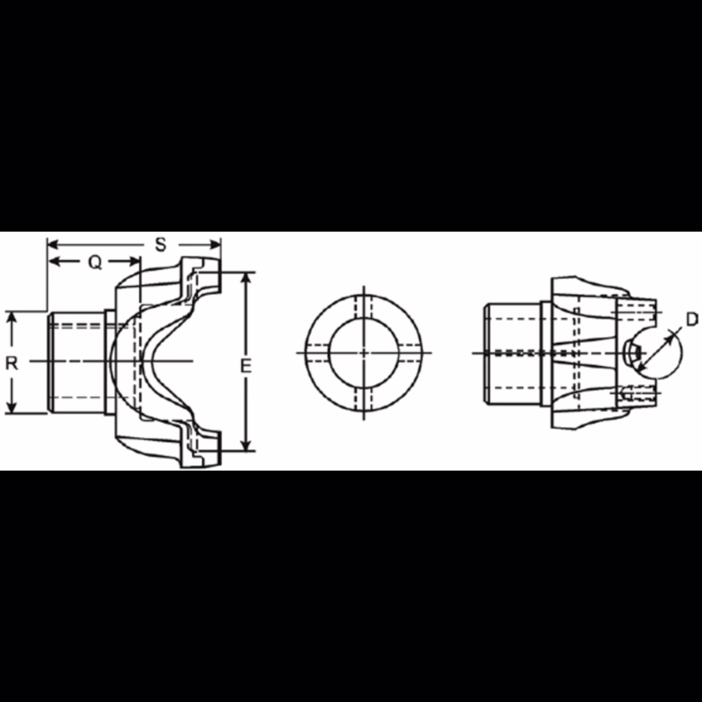 Dana 2-4-4191-1 End Yoke