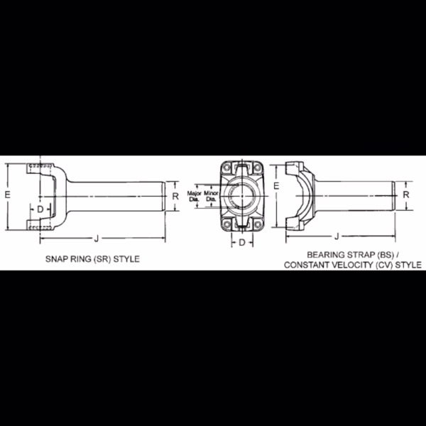 Dana 3-3-6541X