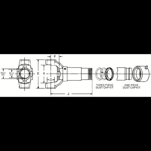 Dana 4-3-2121KX