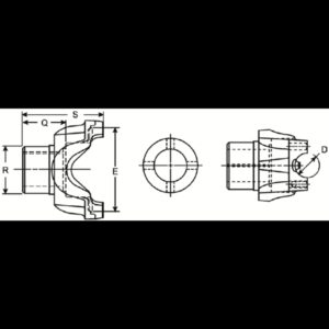 Dana 6.5-4-2361-1X End Yoke Assembly