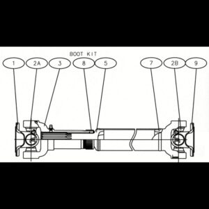 Dana 600001005 Wing In A Box Kit