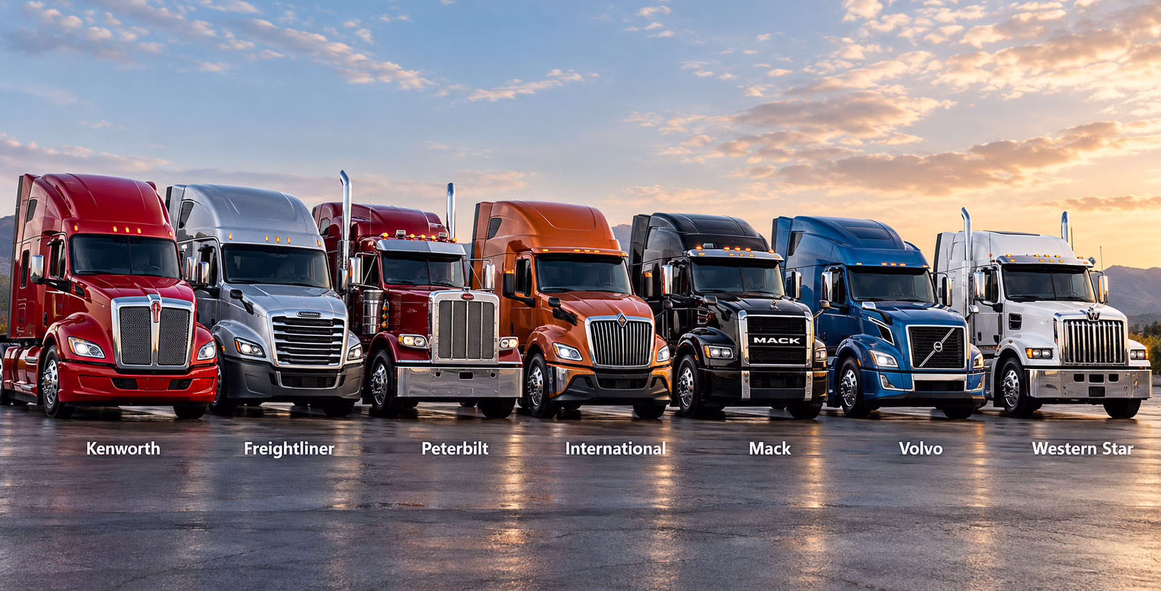 America’s Top Heavy-Duty Truck Brands: History, Market Share, Models and Parts